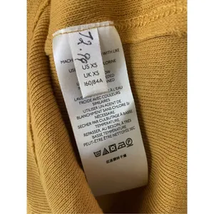 Free People We The Free oversized thermal mustard yellow women’s size XS NEW NWT thumbnail 4