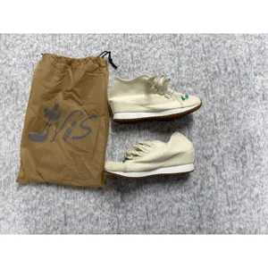Floral Embroidered Canvas Sneakers Red White Lace Up Low Top Gum Sole‎ Size 36 thumbnail 4