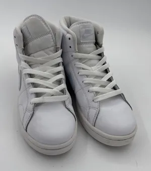 Nike Court Royale 2 Mid White Blue Tint Women's Sneakers CT1725-106 Size 7.5 thumbnail 1