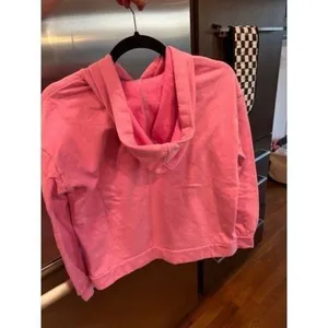 Lilly Pulitzer pink hoodie pullover woman’s‎ XXS thumbnail 4