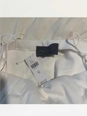 Anthropologie Sunday in Brooklyn Floral White Corset Tank Top thumbnail 4