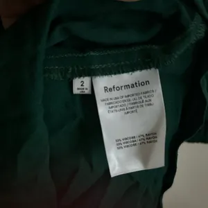 Reformation‎ Mica Emerald Green Long Sleeve Square Neck Midi Dress NWT 2 thumbnail 7