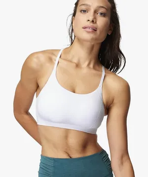 Sweaty Betty Womens Foundation Seamless Padded Yoga Bra, NWT, Size Large thumbnail 1