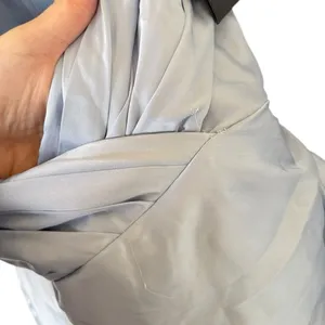 Ieena for Mac Duggal NEW Wrap Front Satin Cocktail Dress thumbnail 9