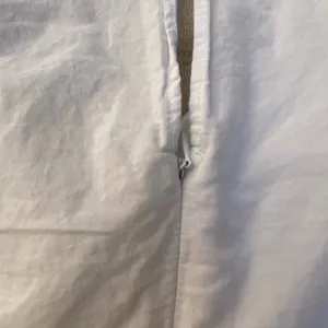 Zara White romper embroidery scalloped Large summer coastal nautical thumbnail 7