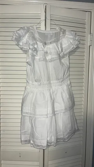 Loveshack Liv Cotton Ruffled Dress thumbnail 6