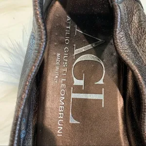 AGL brown & black‎ flats size eu 39 thumbnail 2