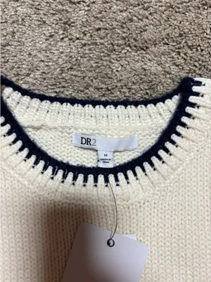 DR2 Nordstrom Sweater Vest White Size M thumbnail 3