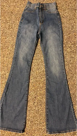 High rise flare jeans Blue Size 25 thumbnail 1