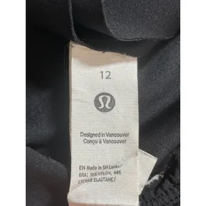 Lululemon Ultralu Black Sleeveless Athletic Activewear Sports Bra Tank Top Sz 12 thumbnail 5