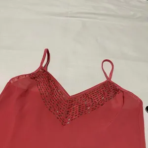 Native Intimates Beaded Neck Pink Lingerie Slip Dress Nightie Y2K Style NWT thumbnail 8