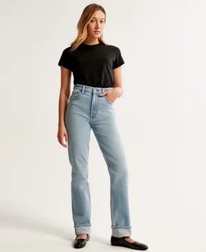 Abercrombie Jeans Ultra High-Rise 90s Straight thumbnail 2