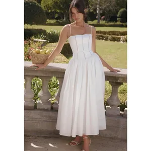 House of Cb Ysabella White Cotton Maxi Sun Dress thumbnail 2
