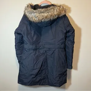 The North Face Women’s Navy Blue‎ Parka Coat Medium Puffer thumbnail 12