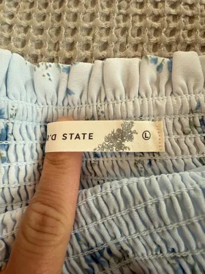ALTAR’D STATE Andersyn Smocked Floral Tiered Mini Skirt thumbnail 8