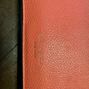 Kate Spade Wallet‎ Pink Peach Leather Coin Purse Key Chain thumbnail 2