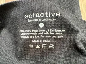 Set Active Sculpt Flex Onyx Leggings thumbnail 6