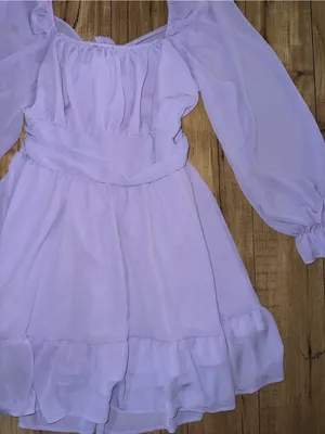 Exlura Purple dress thumbnail 2
