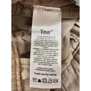 TNA Cargo Pants Womens Size 6 Drawstring‎ Utility Casual Khaki thumbnail 5