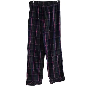 Victoria's Secret Women's Plaid Flannel Pajama‎ Pants Size S Multicolor thumbnail 2