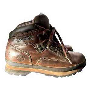 Timberland Euro Hiker 95301 Women’s Brown Leather Waterproof boot sz: 7M thumbnail 4