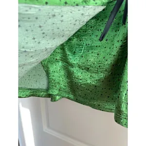 Urban Outfitters Neon Green Festival Wrap Mini Tie Skirt Women's Sz S thumbnail 2
