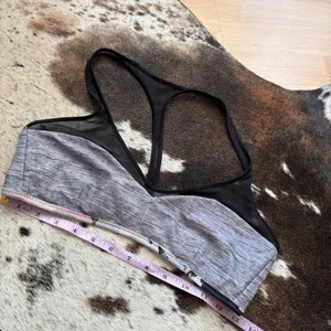 LULULEMON Water Salty Swim Bikini Top Grapefruit Mini Oki Gray‎ Size 4 thumbnail 6