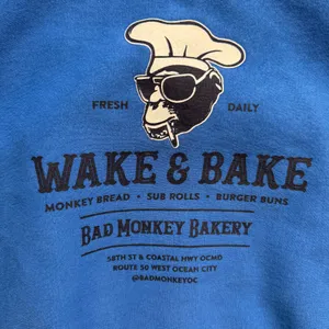 Vintage 90s Blue Heavyweight Sweatshirt Y2K thumbnail 3