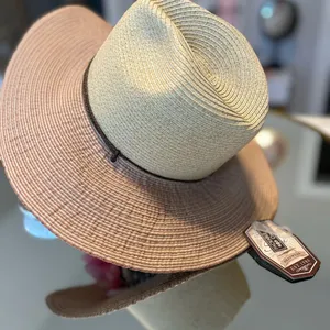 Sun n’ Sand Cowboy Straw Hat NWT thumbnail 4