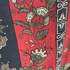 Vintage Dress 80s Pencil Petal Hip‎ Skirt Layer Striped Floral Women Retro Black thumbnail 8