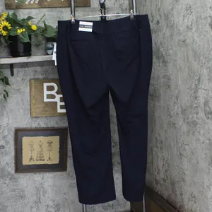 NWT Rafaella Womens Plus Size Curvy Fit Bootcut Pants with Pockets Navy Blue 18W thumbnail 7