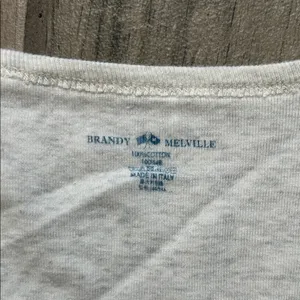 Brandy Melville Light Beige Long Sleeve Top thumbnail 2