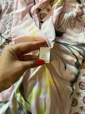 EUC Anthropologie Bel Kazan Kimono Floral Tropical Beach Cover Up OS Ret $138 thumbnail 7