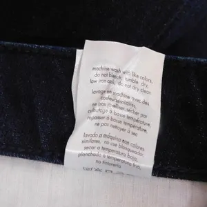 NWT!! WEWOREWHAT Low Rise Dad Jeans Dark Wash Blue Raw Hems Denim Casual Size 27 thumbnail 15
