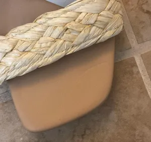 A New Day Tan Raffia Basil Heels | Size 8 thumbnail 6