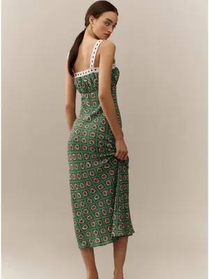 Wayf Sleeveless Midi Slip Dress thumbnail 3