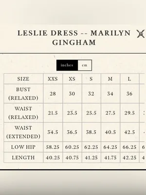 NWT DÔEN Leslie Dress — Marilyn Gingham — Size Large Cottagecore Feminine thumbnail 7