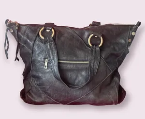 Junior Drake leather hobo bag thumbnail 2