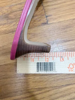 Etienne Aigner Y2K Coquette Barbiecore Bright Pink Leather Slide Open Square Toe Sz 7 US thumbnail 11