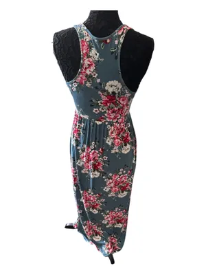 NWOT Grecerelle floral maxi dress size M thumbnail 2