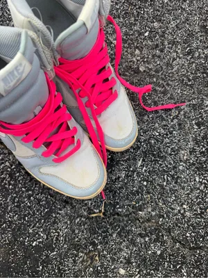 Nike Dunk Sky Hi Women’s Size 8 Gray Wedge High Top thumbnail 5