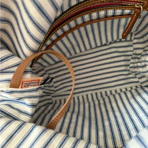 DOONEY & BOURKE WAYFARER BAG TAN HOBO BOHO 12x13”‎ 10” Handle Drop T thumbnail 10