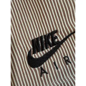 Nike Air Striped Knit‎ Mini Skirt Tan Brown Casual Athletic Women's XS ribbed thumbnail 4