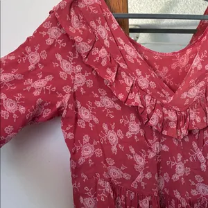 Floral Pink maxi Dress xl thumbnail 2
