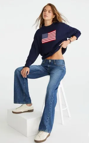 Aeropostale Flag Sweater  thumbnail 1