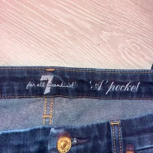 7 For All Mankind Dark Blue Jeans thumbnail 6