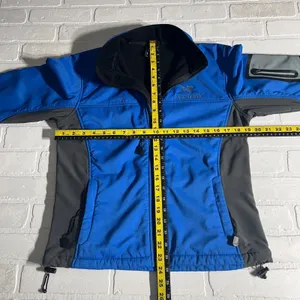 Arc'teryx Windstopper Jacket Women Medium Blue Full Zip Softshell Outdoor Hiking thumbnail 2
