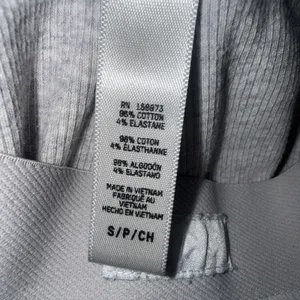 SKIMS Stretchy Cotton Light Heather Grey Straight Lounge Pajama Pants Size Small thumbnail 5
