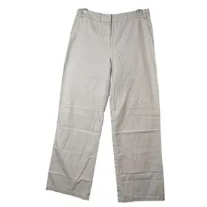 AX Armani Exchange Wide Leg Chino Pants Women's Size 0 Beige High Rise Casual thumbnail 12