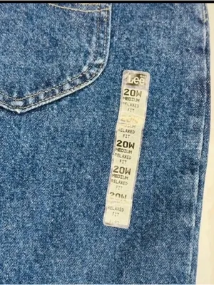 Lee Women's Boyfriend Jeans - Deep Blue Denim thumbnail 5